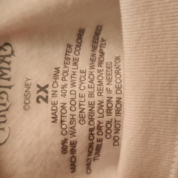 NWT! Disney nightmare sweatshirt goth - Picture 5 of 8